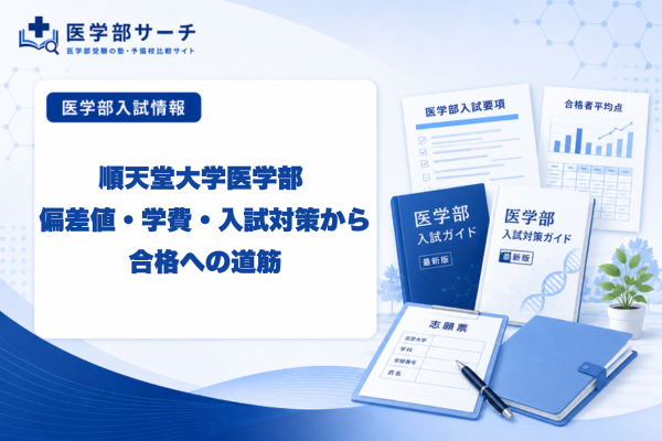 順天堂大学医学部 徹底解説2026：偏差値・学費・入試対策から合格への道筋