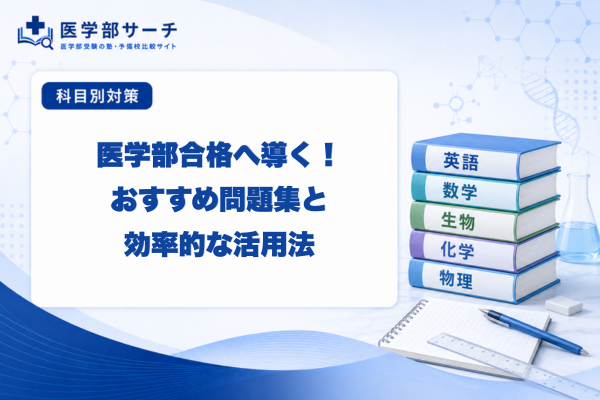 【2026年最新版】医学部合格へ導く！おすすめ問題集と効率的な活用法