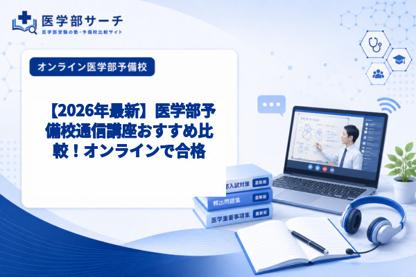 【2026年最新】医学部予備校通信講座おすすめ比較！オンラインで合格