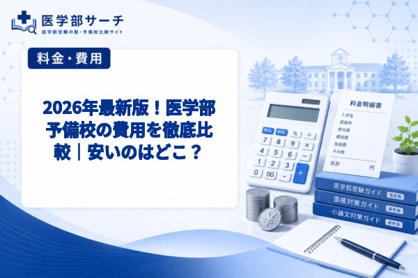 2026年最新版！医学部予備校の費用を徹底比較｜安いのはどこ？
