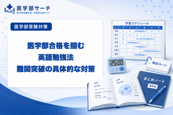 【2026年最新版】医学部合格を掴む英語勉強法：難関突破の秘訣と具体的な対策