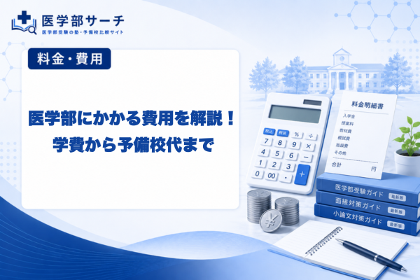 【2026年最新版】医学部にかかる費用を徹底解説！国公立・私立の学費から予備校代、支援制度まで