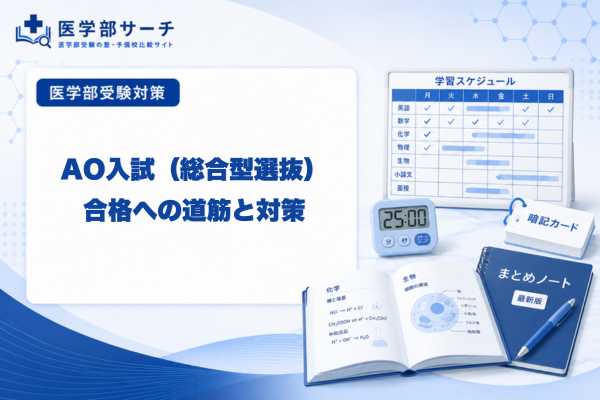 【2026年度最新版】医学部AO入試（総合型選抜）完全攻略ガイド：合格への道筋と対策